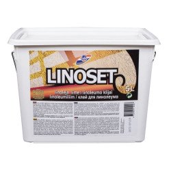 LINOSET Flooring Adhesive for linoleum vinyl cork and textile floor coverings