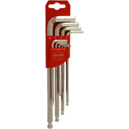 Набор шестигранников Ball Head 1.5–10 mm — 9 шт