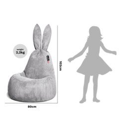 Детское кресло-пуф Qubo Mommy Rabbit | IRVISS.LV