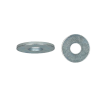 Flat washer DIN 9021, zinc-plated steel for load distribution
