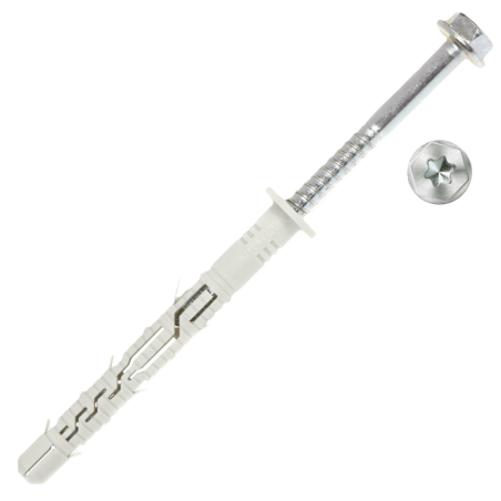 Frame Dowel KPR with DIN 571 Screw – Secure Fixing Solutions