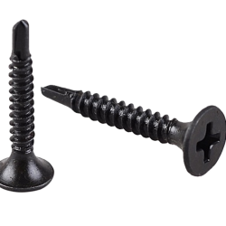 Drywall Screw with Drill Tip, Black - Buy Online Black drywall screw