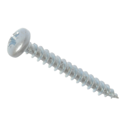 Wood Screw with Half-Round Head, Zinc - Buy Online