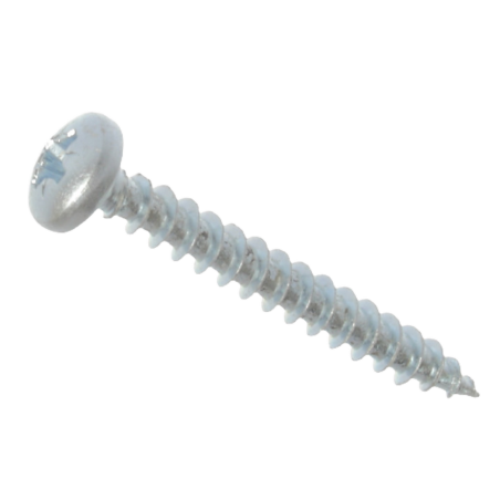 Wood Screw with Half-Round Head, Zinc - Buy Online