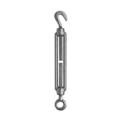 Turnbuckle DIN 1480 Hook-Eye, Zinc - Buy Online
