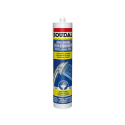 Sanitārais silikona hermētiķis, 280 ml, pretsēnīšu, virtuvei un vannas istabai