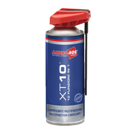 Multifunkcionāla smērviela un atbrīvojošs līdzeklis XT-10, aerosols 400 ml, pret koroziju un mehānismu eļļošanai