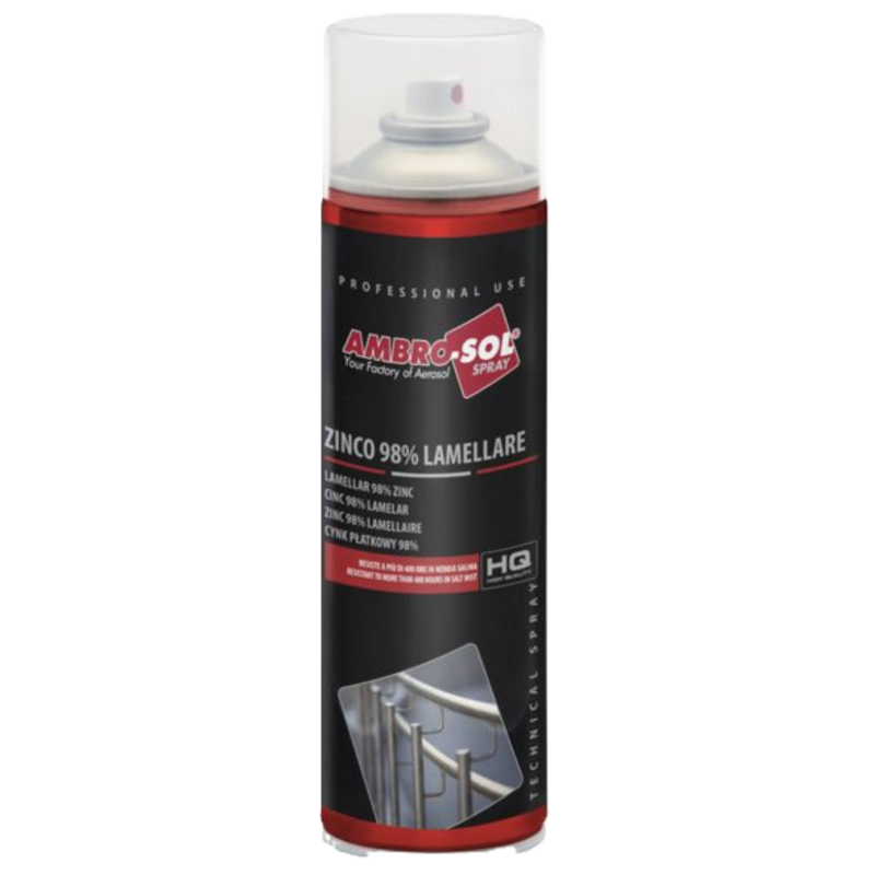 Цинковый спрей Lamellar 98 Zinc Spray 400 ml