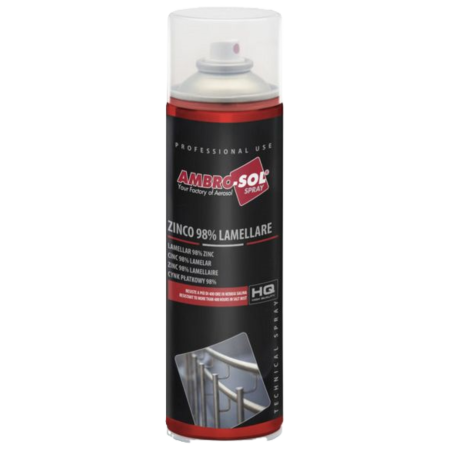 Цинковый спрей Lamellar 98 Zinc Spray 400 ml