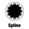 Набор головок SPLINE и бит 30 шт + INOX трещотка