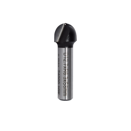 Фреза пазовая полукруглая TCT 8 mm хвостовик