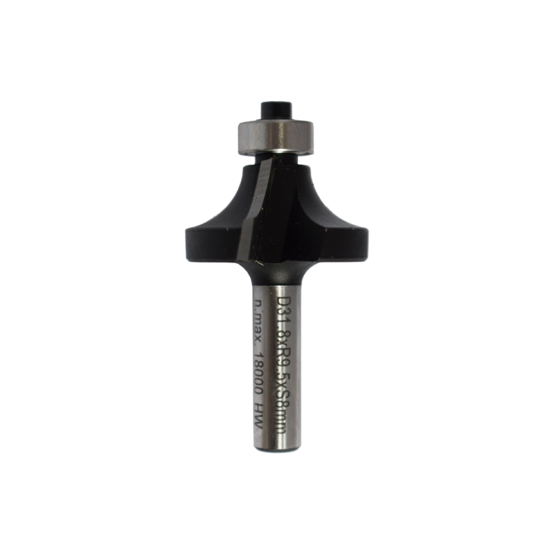 Фреза радиусная Round Over TCT 8 mm