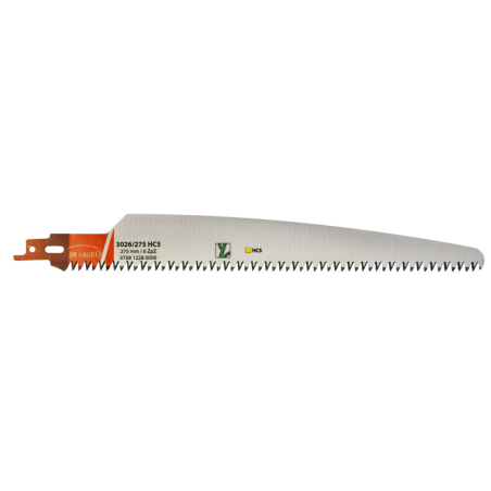 Reciprocating saw blade for green wood cutting, 275 mm, high carbon steel