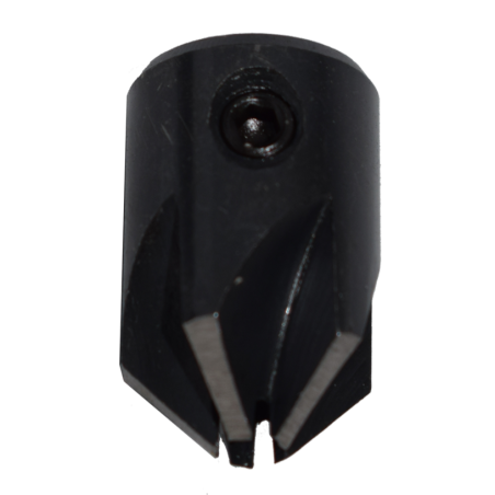 Regulējams 90° zeņķurbis lietošanai kopā ar urbi, 5 griešanas malas, HSS tērauds