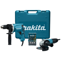 Makita DK0050X1 Tool Set – Hammer Drill and Angle Grinder