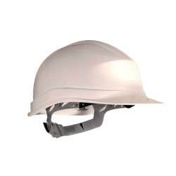 Delta Plus ZIRCON Helmet – White, HDPE, Electrically Insulated