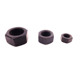 Fine thread hex nut, steel, DIN 934 (M8–M33)