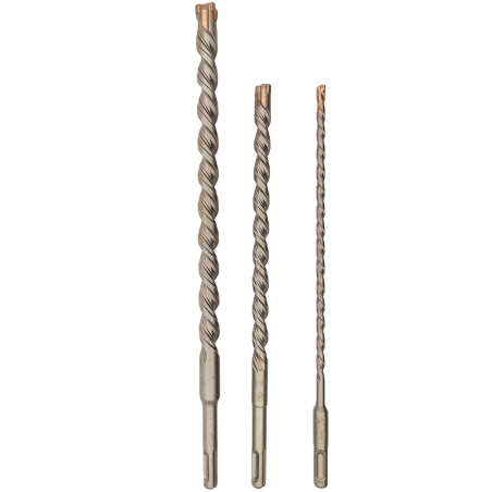 SDS Plus urbis ar 4 griešanas asmeņiem, Twinmax 3D spirāle, betonam un granītam, ABRABORO FORTY