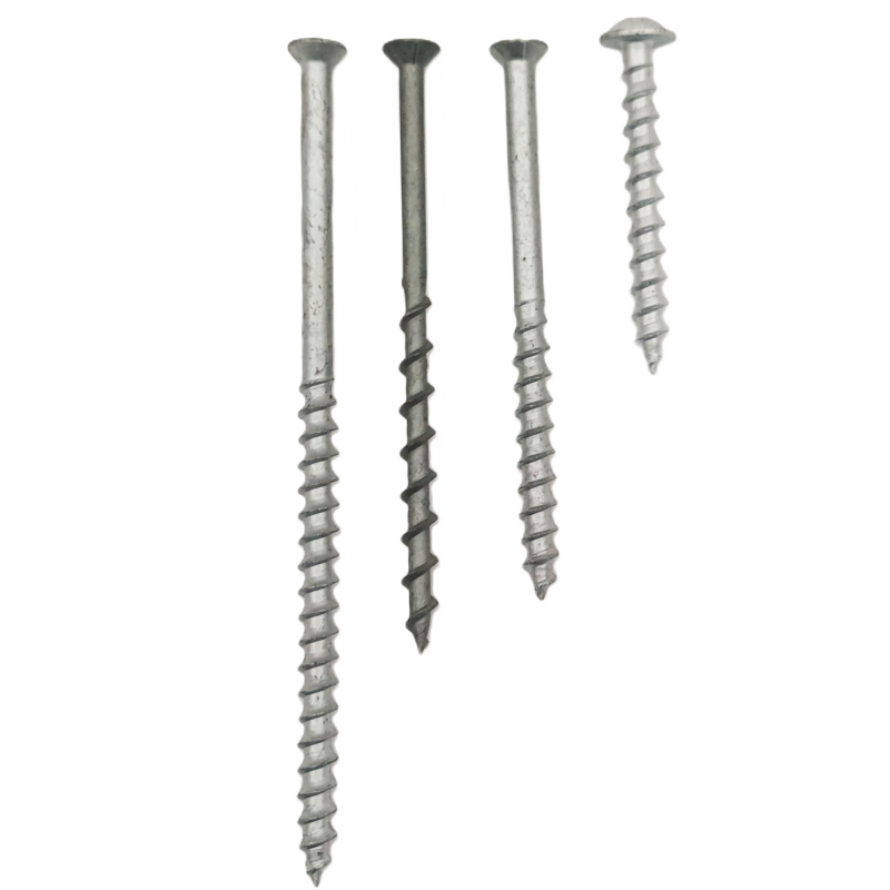 Concrete screw with countersunk head, special thread for aerated concrete, zinc-plated steel Concrete screw with countersunk head, special thread for aerated concrete, zinc-plated steel