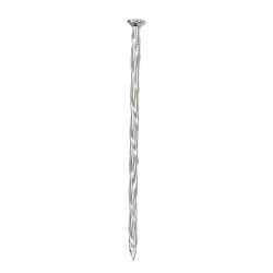 Construction twisted nail for wood joints, zinc coated (Ø2.5–5.0 mm × 40–175 mm)