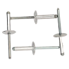 Aluminum blind rivets with wide-large head