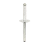 Alumīnija kniede ar platu galvu, ASL – plāniem un mīkstiem materiāliem (Ø4,0–4,8 mm × 10–24 mm)