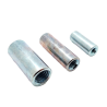 Coupling nut DIN 6334, round extended design, zinc-plated steel
