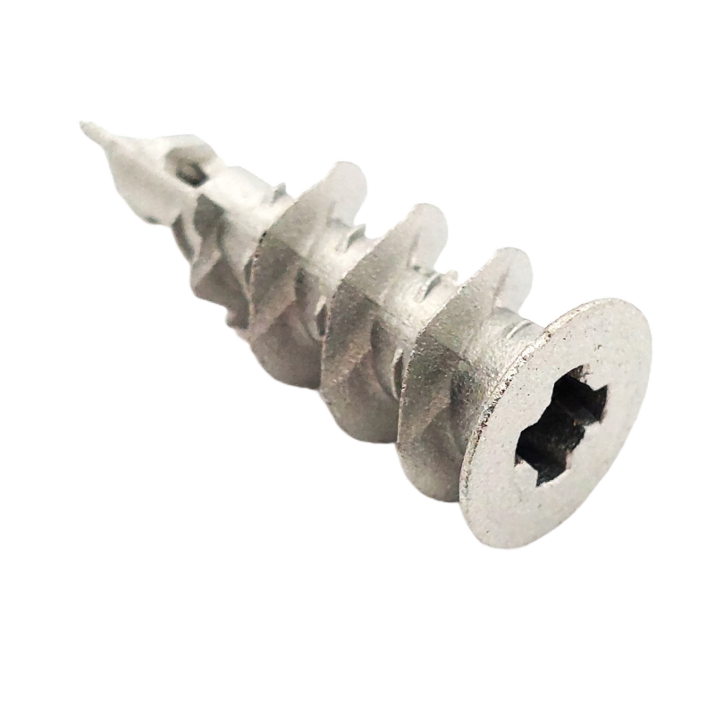 Metal drywall anchor for gypsum board fastening, 30 mm, steel