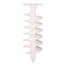 Dībelis putuplastam, plastmasas spirālveida tips