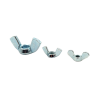 Wing nut DIN 315, zinc-plated steel for manual fastening