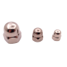 Cap nut DIN 1587, A2 stainless steel with closed end for thread protection
