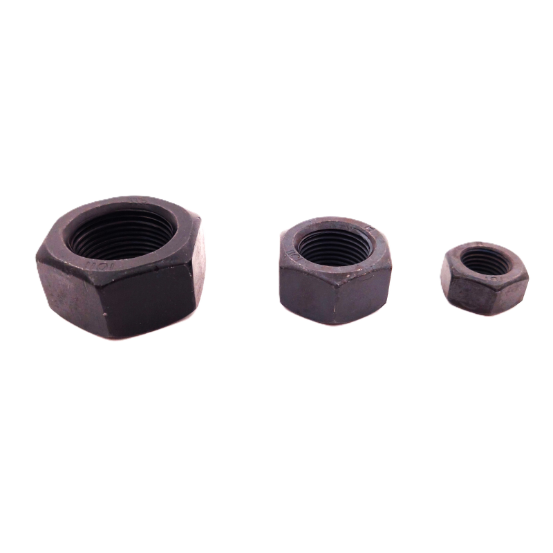 Hex nut DIN 934, class 10 black steel