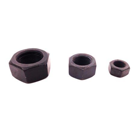 Hex nut DIN 934, class 10 black steel