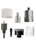 Urbšanas un caurumu izgriešanas kroņi, sadaļas attēls