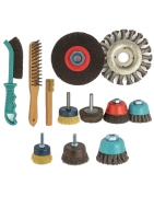 Birstes un sukas tīrīšanai no rūsas un krāsas, sadaļas attēls