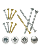 Skrūves kokam, saplāksnim un mēbelēm, sadaļas attēls