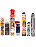 Aerosoli, līmes, hermētiķi un citi ķīmijas produkti, sadaļas attēls