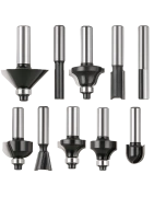 Kokapstrādes figūrfrēzes un profila uzgaļi, sadaļas attēls